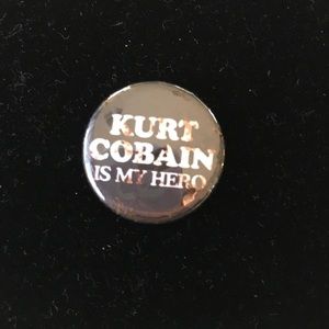 Kurt Cobain commemorative pin